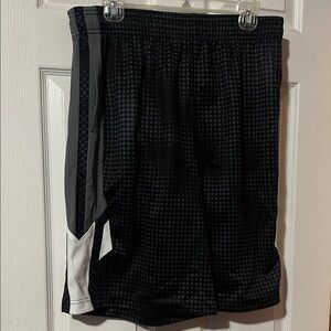Under Armour Black and White Athletic Shorts